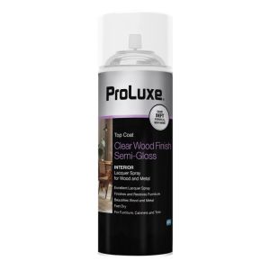 Proluxe Clear Wood Finish S/Gloss Lacquer Deft  12.25oz  1 Ea 11226