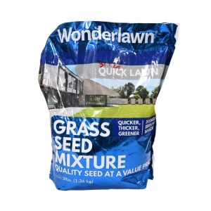 Barenbrug Wonderlawn Mixed Partial Shade/Sun Grass Seed 3 lb 1 Each 71390