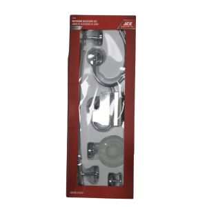 Ace 5 Piece Transitional Bath Accessory  Chrome 1 Ea 4022636