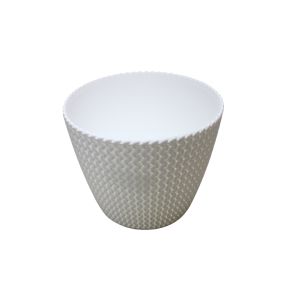 Flower Pot Splofy  White 1 Ea 767-DSP220S449