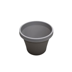 Bloem Terrapot 7 in. H Resin Traditional Planter Pebble Stone 1 Each 7238058