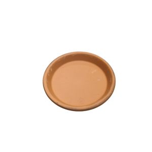 Deroma 6 in. D Clay Traditional Plant Saucer Terracotta 1 Each 73083