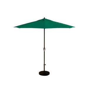 Living Accents Tiltable Market Umbrella 9' Green 1 Ea 8354185