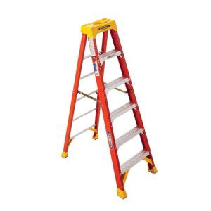 Ace Inernational Fiberglass Step Ladder 6 In Orange 1 Each 17990