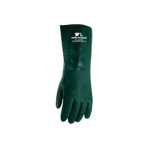 Ace Lamont Pvc Chemical Glove Lg Green 1 Each 7805252