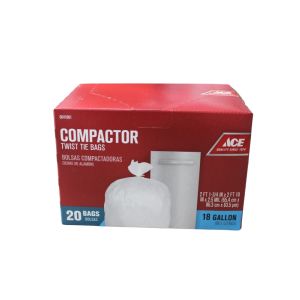 Ace Hardware COMPACTOR BAGS 18G 20PK1 Each 6041061