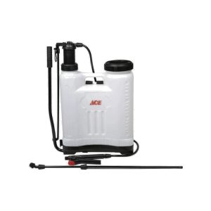 Ace Holdings Plastic Backpack Sprayer 15 Lt 4 Gl White 1 Each 7214943