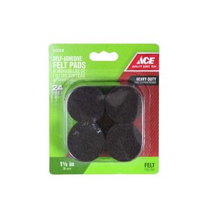 Ace Intl Self Adhesive Felt Pad 1 1/2 In 1 Each 5731518