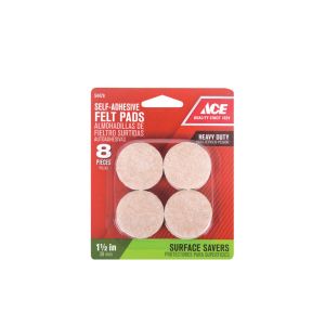 ACE Self-Adhesive Felt Pads 1-1/2