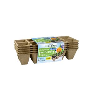 Ace Seed Starter Peat Pots 10 Cell 5 Pk 5 s Brown 1 Each 7002959