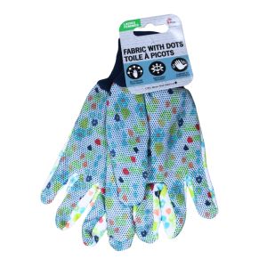 Midwest Garden Glove Fabric with Dots 1 Ea 7000021