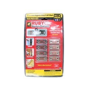  Ruby Monkey Magnet Door & Drawer Closures    1 Ea 6061156