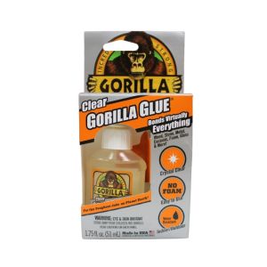 Gorilla Clear Glue 1.75 oz (Cear, Water Resistant) 1 Each 1644624