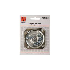 Ace Waddell 2-1/2 in. H Straight Steel Table Leg Plate 1 Each 5029699