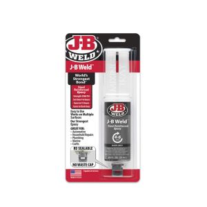 J B Weld Extra Strength Epoxy Syringes 0.85 oz 1 Each 1000958