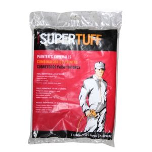 Super Tuff  Polypropylene Coveralls 1 Pk XL White 1Ea 13912