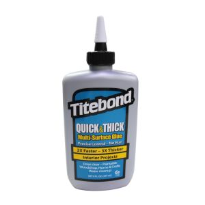 Titebond Quick And Thick High Strength Glue 8 Oz 1 Each   1065754