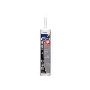 White Lightning All Purpose Caulk 3006AF 10.1oz White 1 Ea 12459