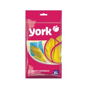 York  Household Gloves Xl Yellow 1 Ea 733001541