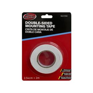 Max Motor Double Sided Mounted Tape  White 1 Ea 964-01862