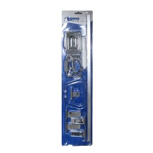  Bathroom Set 6pcs  Aqua Blue 1 Ea P-10086