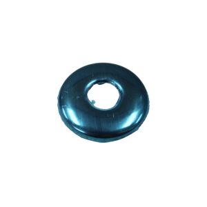 Aqua Blue Shower Arm Flange 1/2