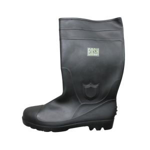  Pvc Waterboots Shoe With Steeltoe Cap 13 Black 1 Ea RS-7005-47