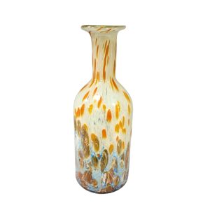 Multicolor Glass Vase- 12x12x32cm