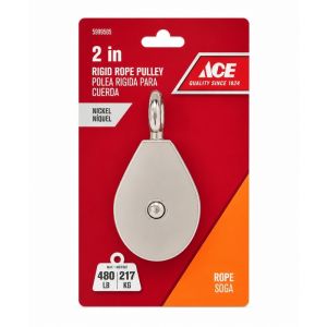 ACE Rigid Rope Pulley 2 in. Zinc-Plated