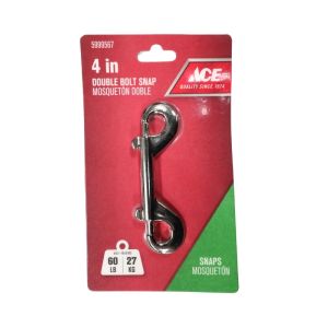 Ace 4 in Double Bolt Snap – 60 lb