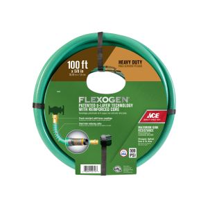 Ace Flexogen Premium Grade Vinyl  Heavy Duty Garden Hose 5/8