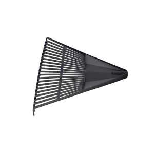 Brown USA Plastic Rake 22 Tine Black 1 Each BRAG1020