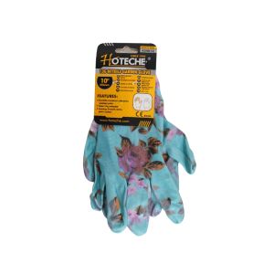 Hoteche Nitrile garden glove 13g  Floral 1 Each 434012