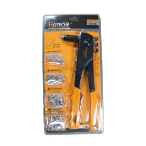 Hoteche Hand Riveter With 60Pcs Rivets  10 & Half Inch 260mm  1 Ea 160105