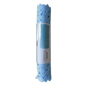 Living Accents Bath Mat 34.5In X 15.5In Pvc Blue 1 Ea 6998641
