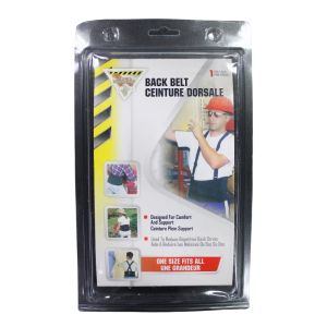 Work Horse Back Belt Black 1 Each SEBBQ
