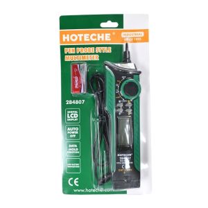 Hoteche Pen Probe Style Digital Multimeter – CAT III 300V