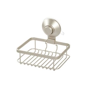 Idesign Everett Push Lock Suction Soap Dish Satin   1 Ea 6032881