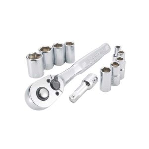 Ace Craftsman Socket & Rachet Set 11pc Qrt Inch  1 Ea 2335339