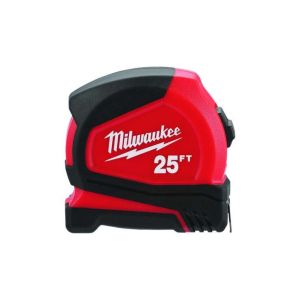 Ace Milwaukee Compact Tape Measure 25ft  1 Ea 2472587