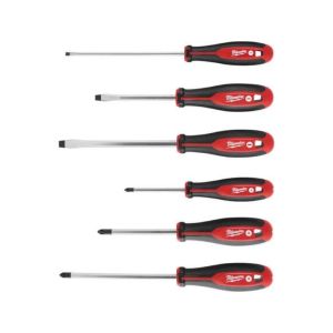 Ace Milwaukee Phillips Slotted Screwdriver Set 6pc   1 Ea 2802635