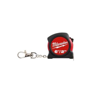 Milwaukee Keychain Tape Measure 6ft  1 Ea 2809846