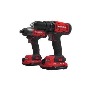  Craftsman Drill Driver & Impact Driver Kit V20  1 Ea 2829364