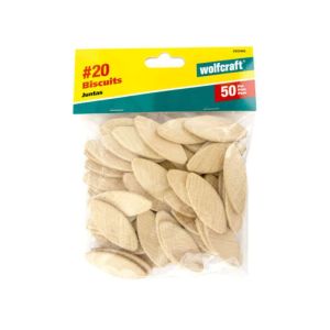 WolfCraft Biscuit Joiner #20 50pk   1 Ea 28761