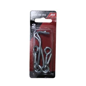 Ace Gate Hook 3 Inch Zinc 1 Ea 51471