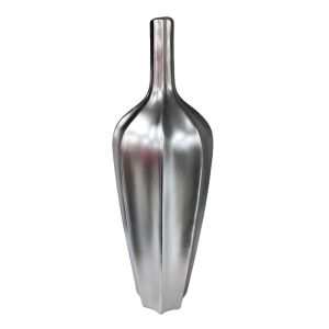 Tall Metallic Decorative Vase