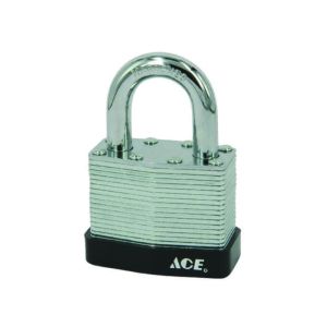Ace Padlock Laminated 1-Nine 16th  1 Ea 54535