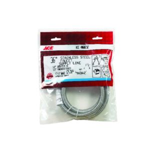 Ace Fauct Supply Line Half x Half x36 Inch S-Steel 1 Ea 4060232