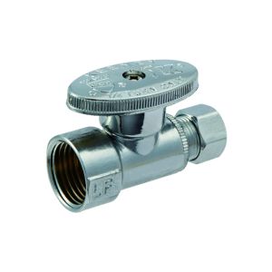 Ace Straight Stop Valve  Brass 1 Ea 4309647
