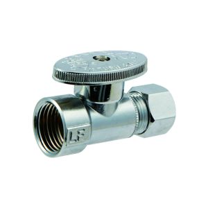 Ace Straight Stop Valve  Brass 1 Ea 4309662
